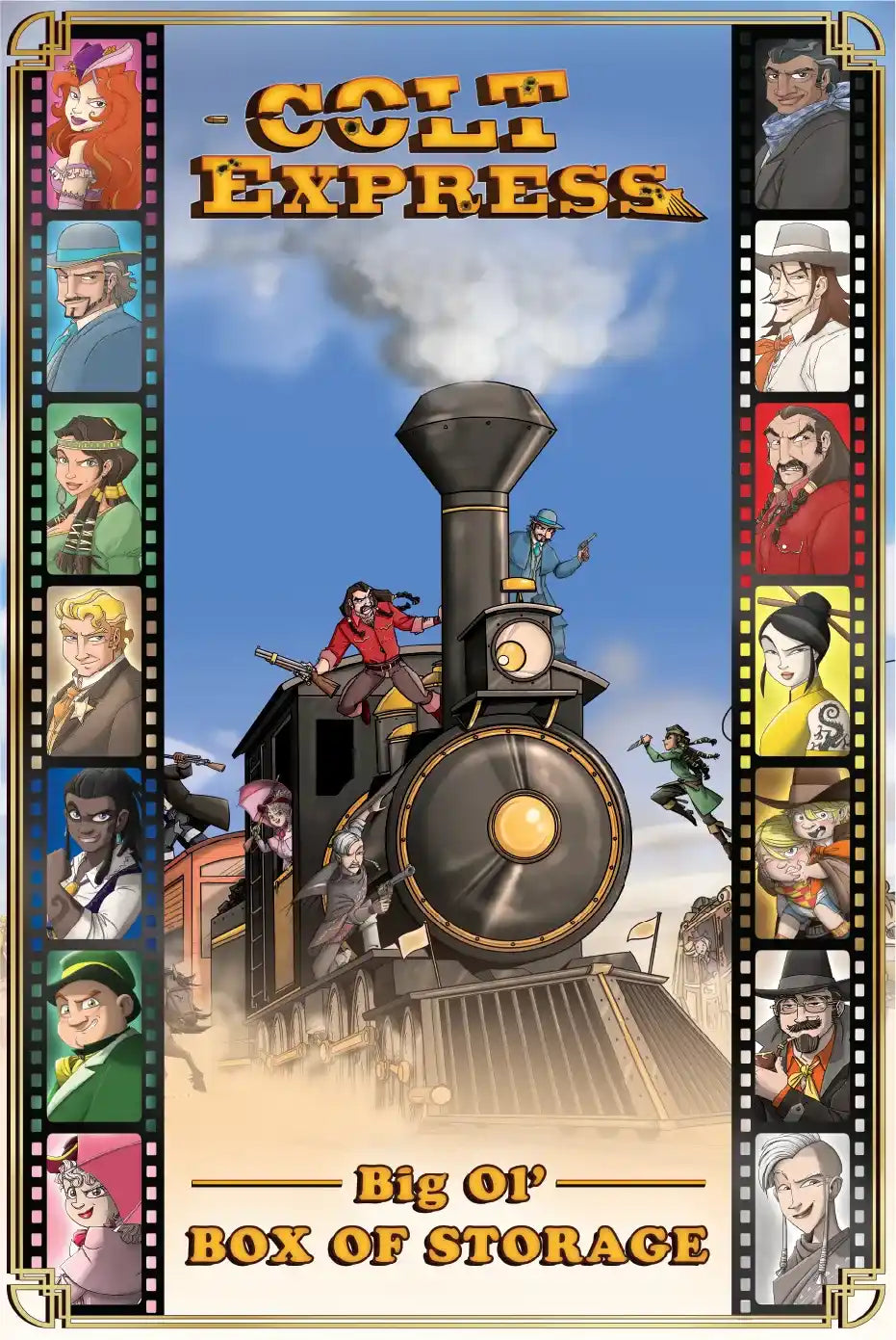 Ludonaute Colt Express: Big Ol' Box of Storage Frontdepot 1ks