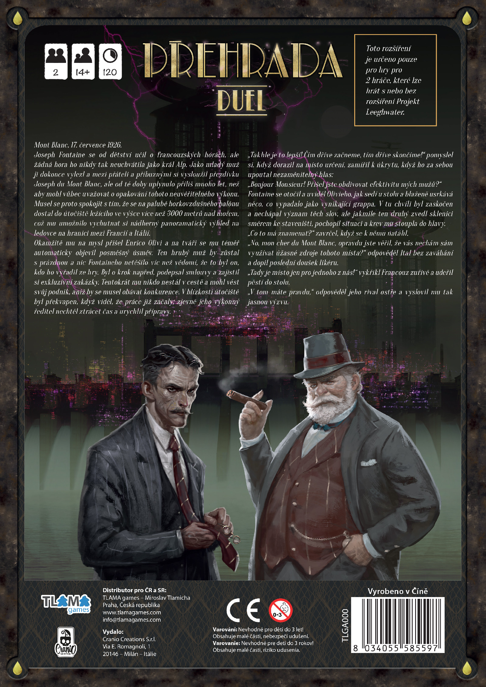 TLAMA games Přehrada: Duel (CZ/EN) (Barrage: Far Companies CZ)