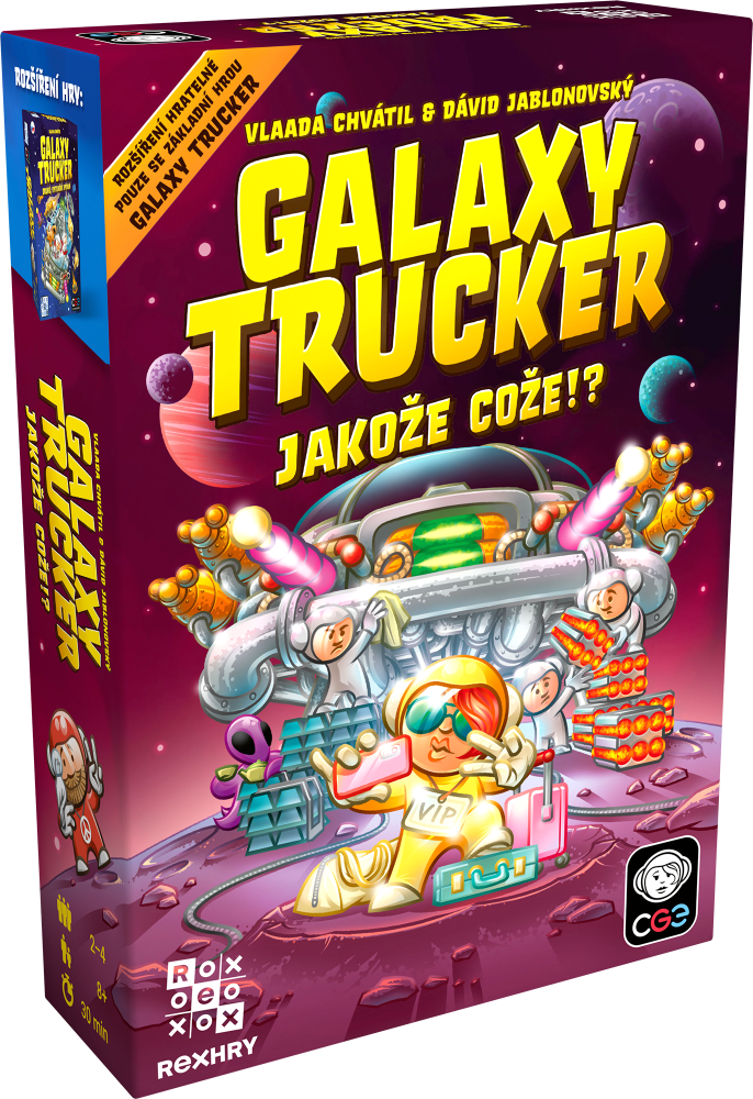 REXhry Galaxy Trucker: Druhé, vytuněné vydání - Jakože cože!?