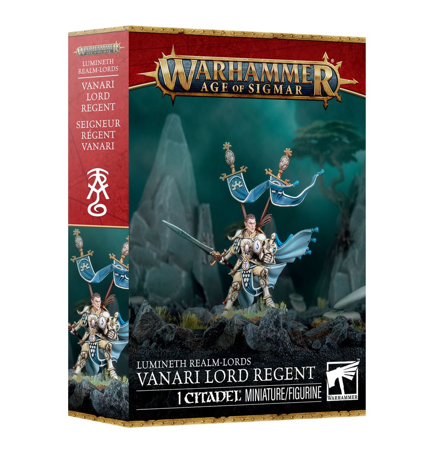 Games Workshop Warhammer Age of Sigmar: Lumineth Realm-lords – Vanari Lord Regent