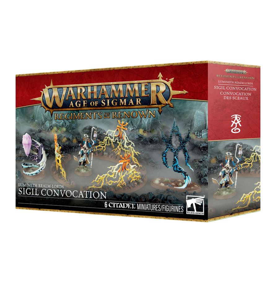 Games Workshop Warhammer Age of Sigmar: Lumineth Realm-lords – Regiments of Renown: Sigil Convocation