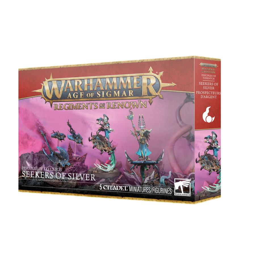 Games Workshop Age of Sigmar: Regiments of Renown: Seekers of Silver