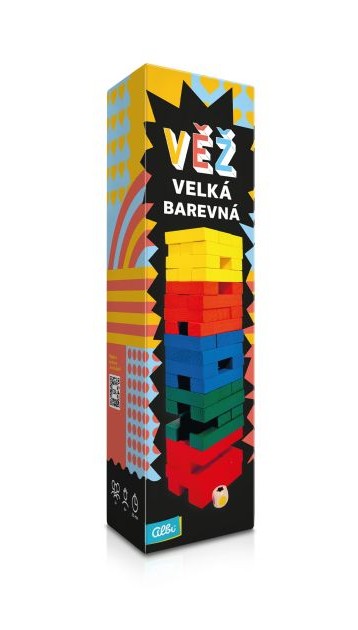 Albi+ Velká barevná Věž s kostkou (2026)