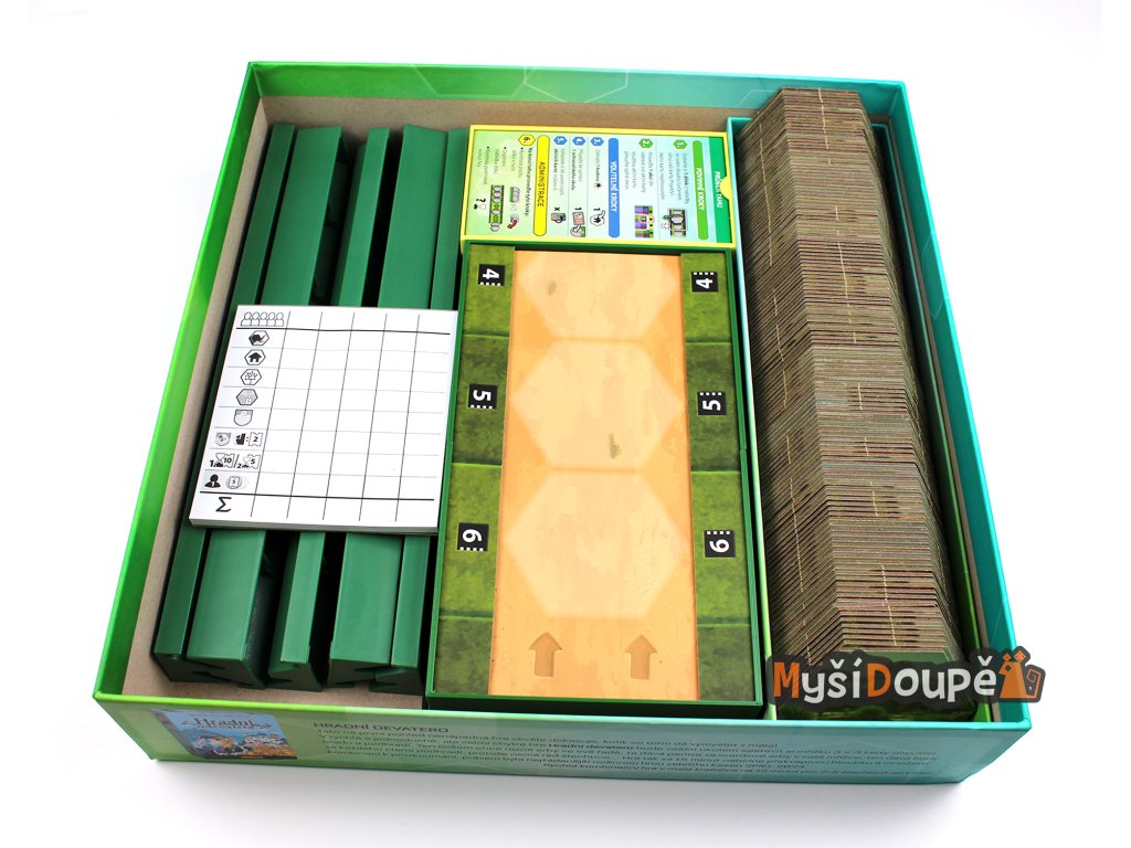 Myší Doupě Insert - Archa Eden (Organizér pro hru)