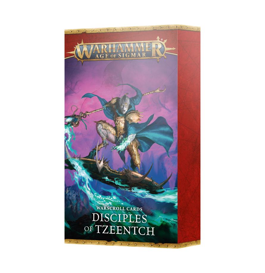 Games Workshop Warhammer Age of Sigmar: Warscroll Cards: Disciples of Tzeentch