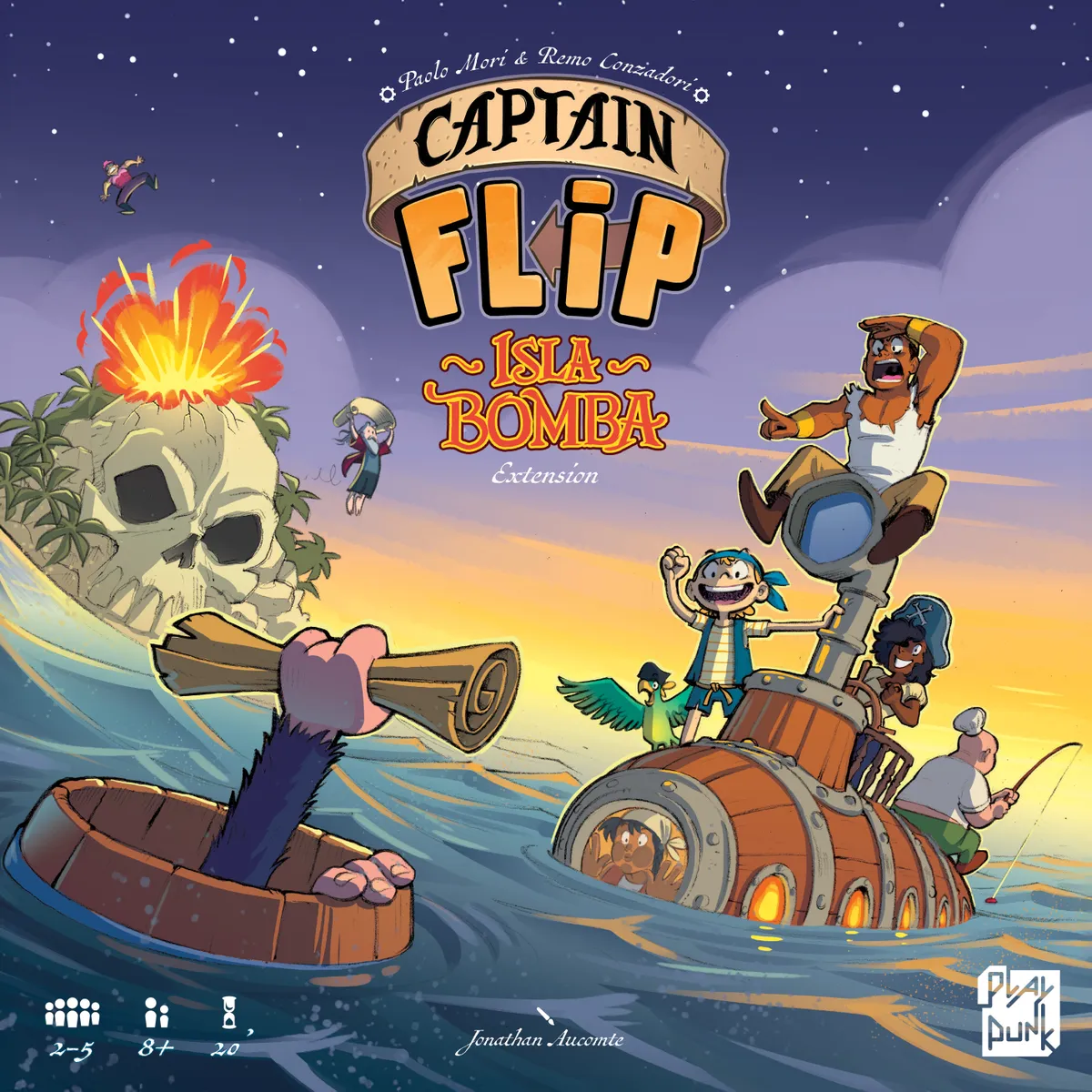 PlayPunk Captain Flip Isla Bomba - EN