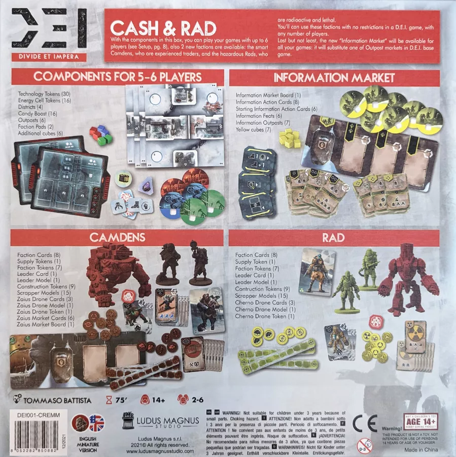 Ludus Magnus Studio D.E.I.: Divide et Impera – Cash & Rad