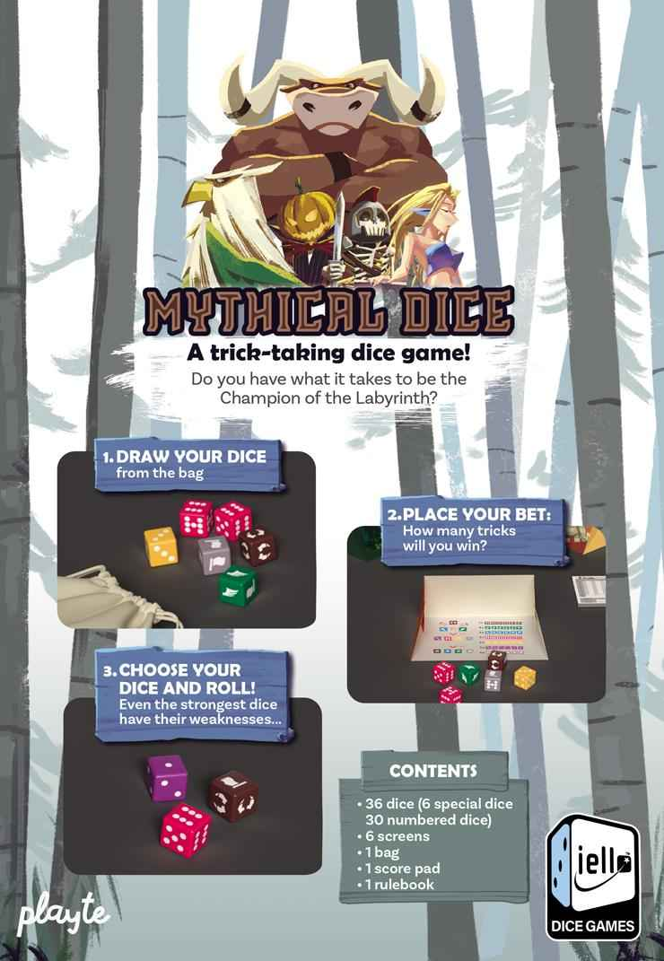 IELLO Mythical dice - EN