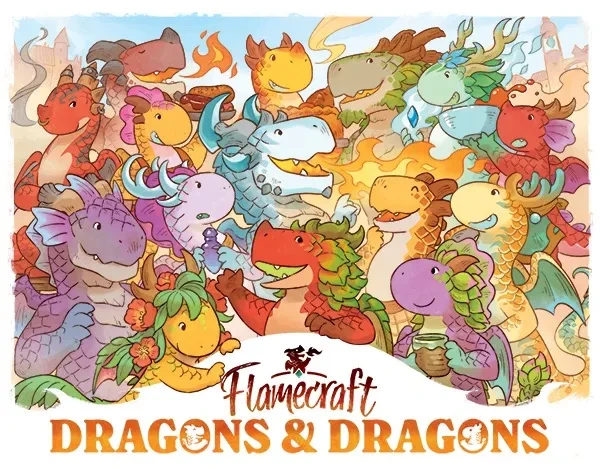 Cardboard Alchemy Flamecraft: Dragons & Dragons