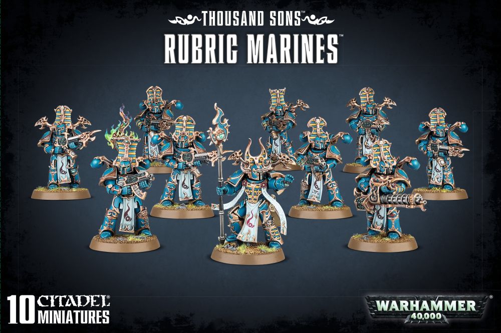 Games Workshop Thousand Sons: Rubric Marines