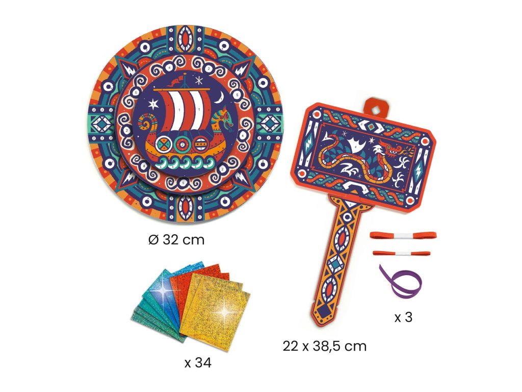 Djeco DIY Kreativní sada Viking