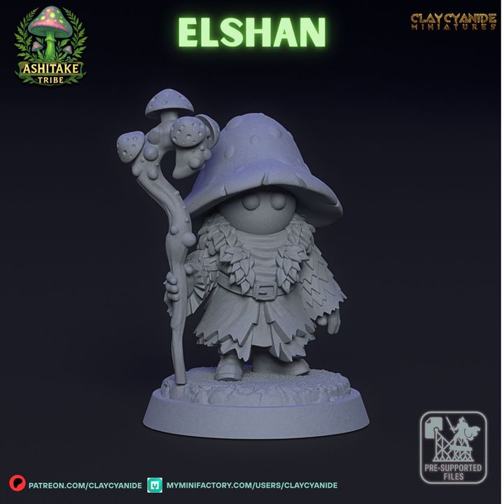 Clay Cyanide Miniatures Elshan