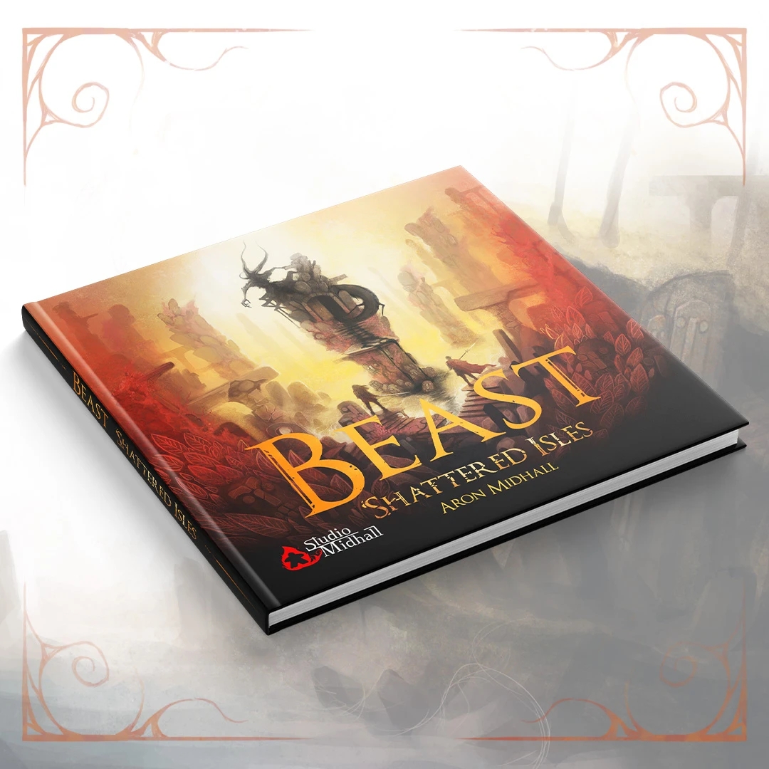 TLAMA games Bestie: Roztříštěné ostrovy - Artbook