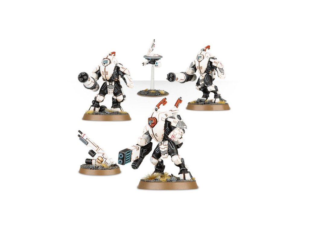Games Workshop Tau Empire: XV25 Stealth Battlesuits Obrázek