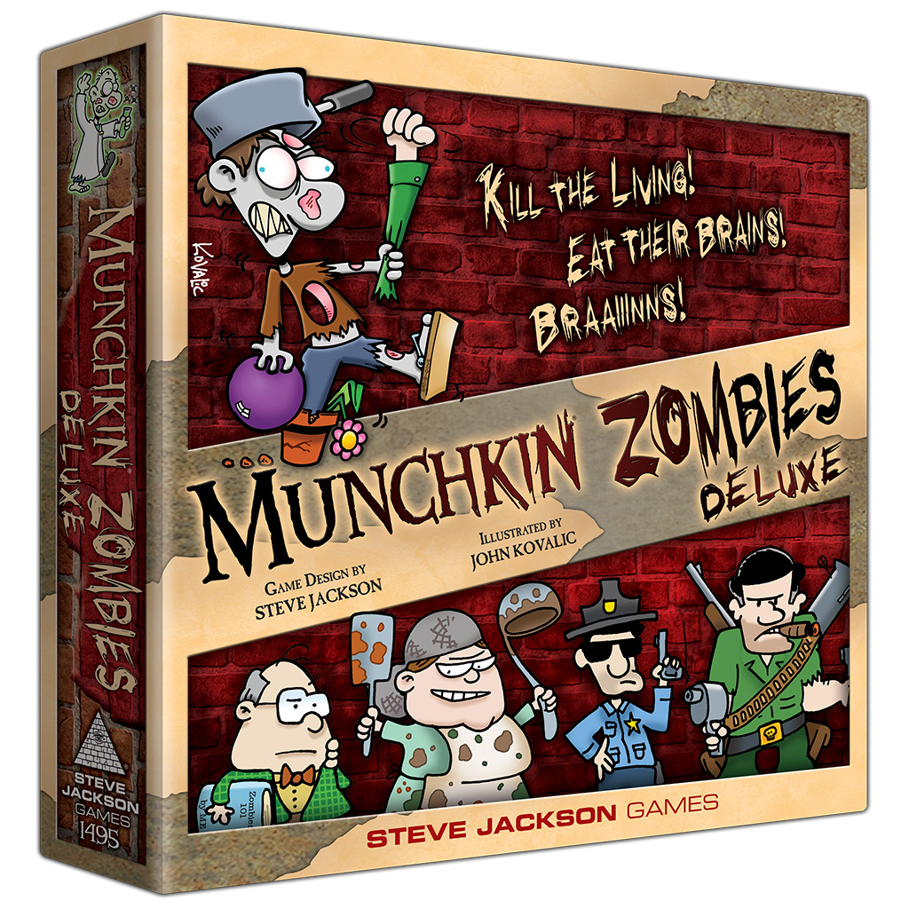 Steve Jackson Games Munchkin Zombies Deluxe