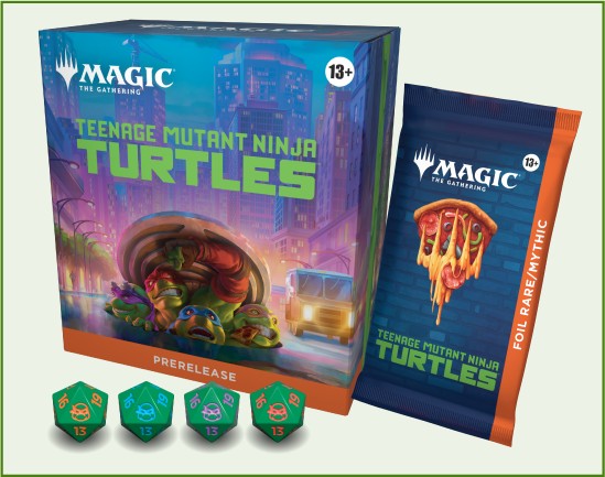 Wizards of the Coast Magic The Gathering - Teenage Mutant Ninja Turtles Prerelease Pack