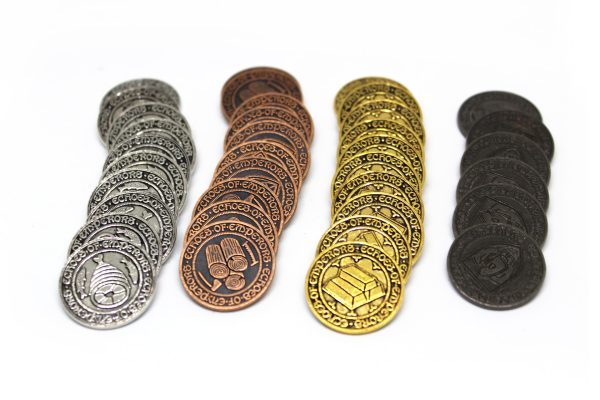 Volcano Studio Echoes of Emperors: Metal Resource Coins