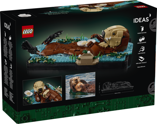 LEGO LEGO® Ideas Plavající mořské vydry 21366