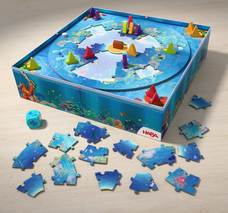 Haba Hra a Puzzle 2v1 Mořský vír
