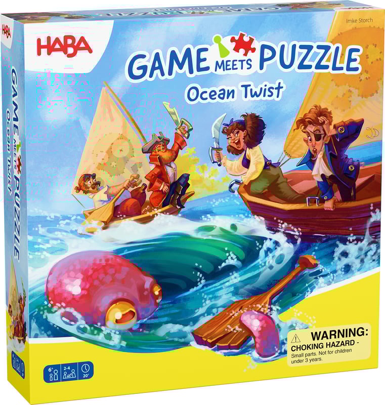 Haba Hra a Puzzle 2v1 Mořský vír