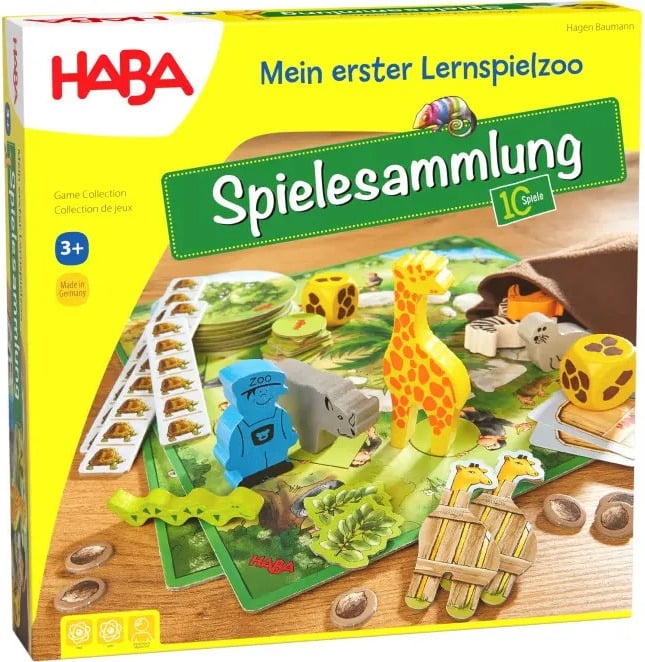 Haba Moje první naučná ZOO Sada 10 edukativních her