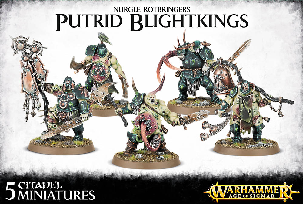 Games Workshop Nurgle Rotbringers: Putrid Blightkings