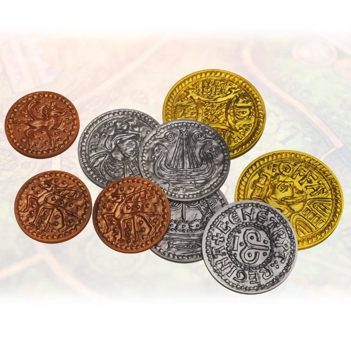 Phalanx Games Bretwalda Metal Coins