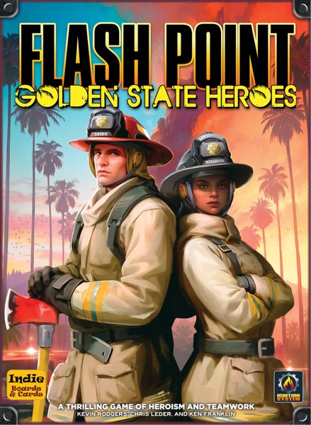 Indie Boards and Cards Flash Point: Golden State Heroes
