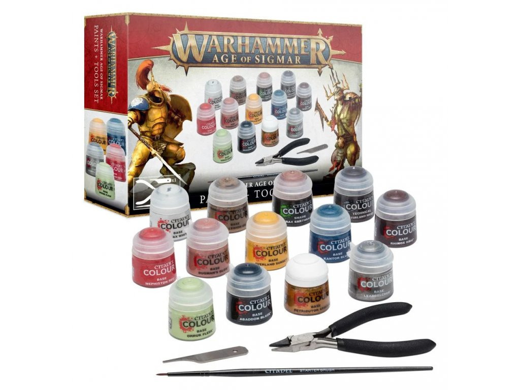 Levně Age of Sigmar Citadel Paint + Tools