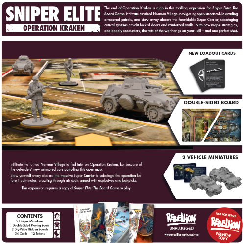 Rebellion Unplugged Sniper Elite: Operation Kraken
