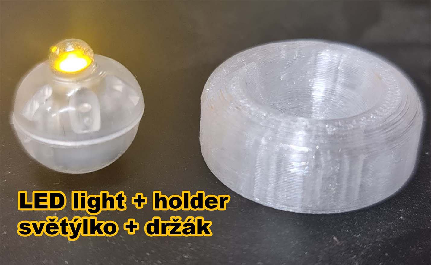 MitroCZECH SETI - LED světýlko se stojánkem pro Slunce