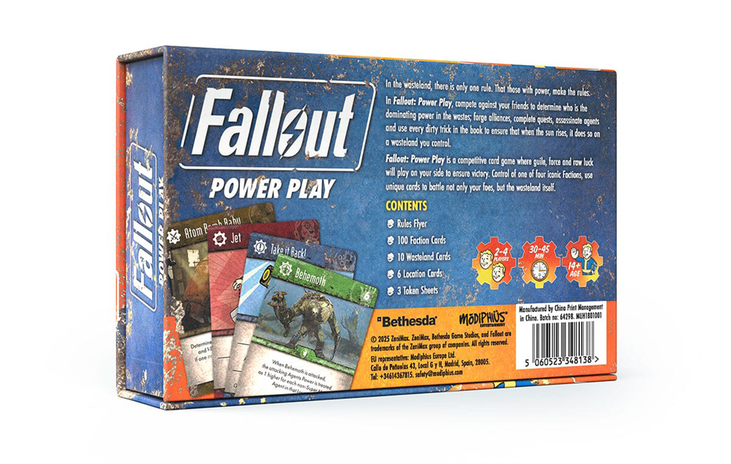 inPatience Fallout Power Play
