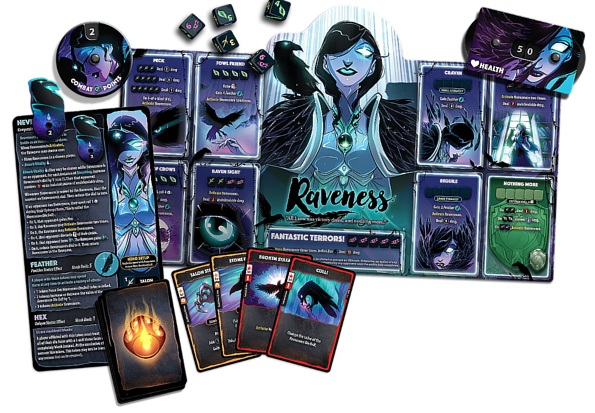 Roxley Games Dice Throne: Hero Pack Raveness