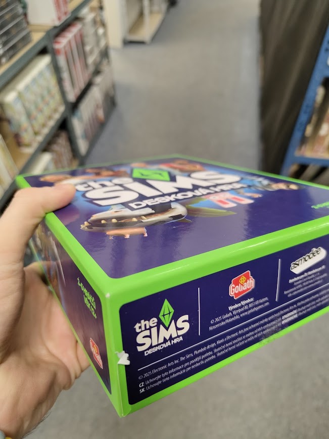 Asmodee Czech Republic Poškozené - The Sims: Desková hra