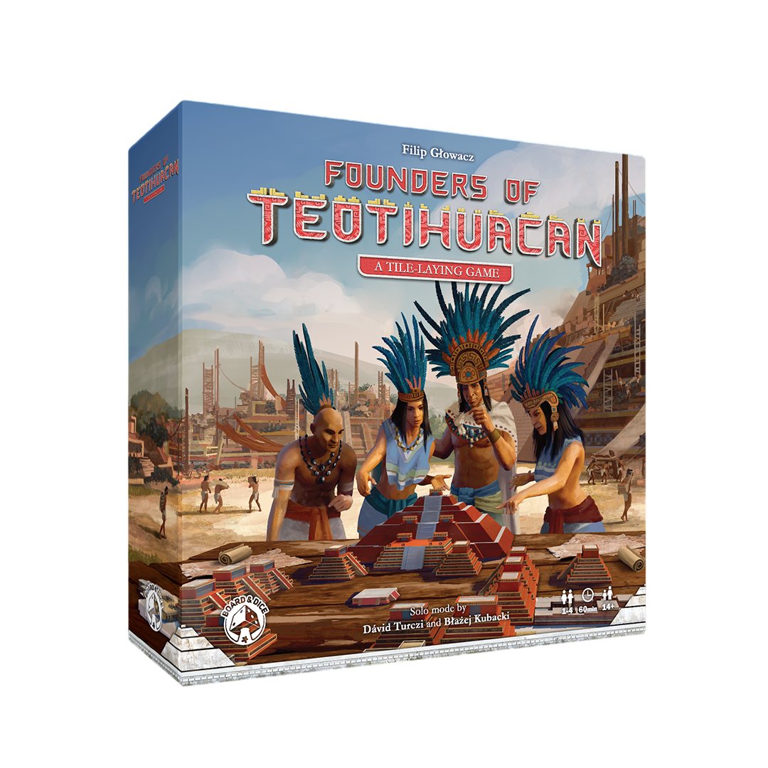 Board&Dice Poškozené - Founders of Teotihuacan - EN
