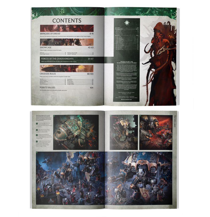 Games Workshop Warhammer 40000: Codex: Chaos Knights (EN)