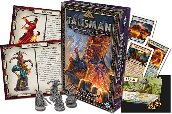 Pegasus Spiele Talisman - The Firelands Expansion Obrázek