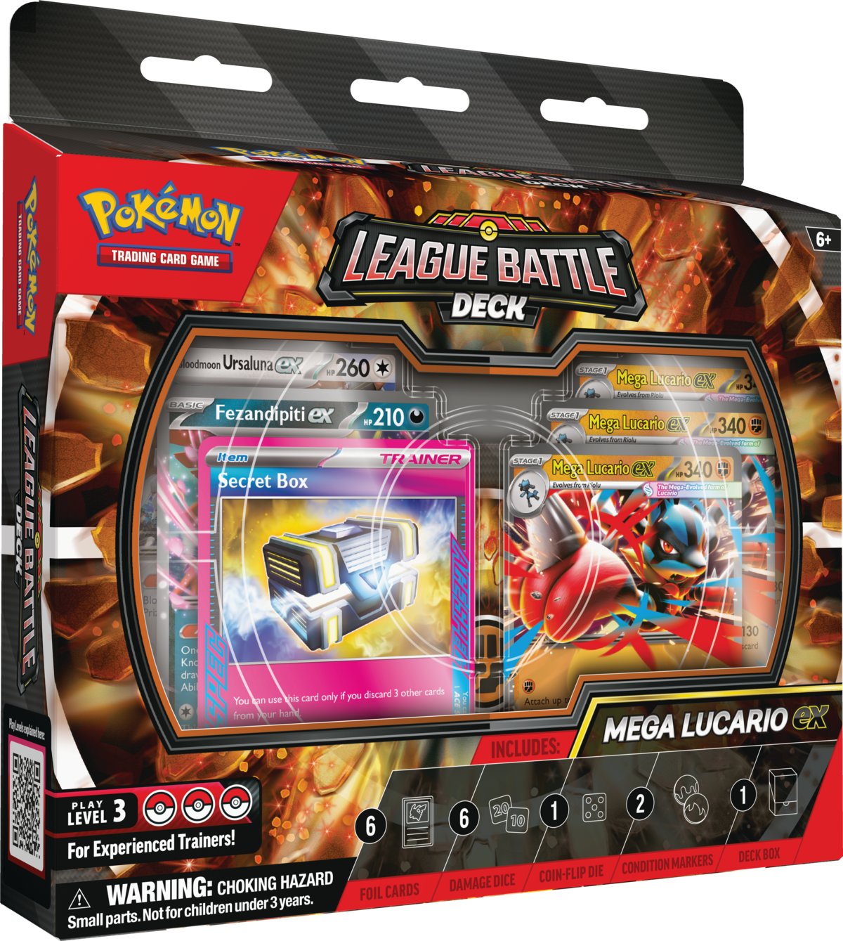 Nintendo Pokémon TCG: Mega Lucario ex League Battle Deck
