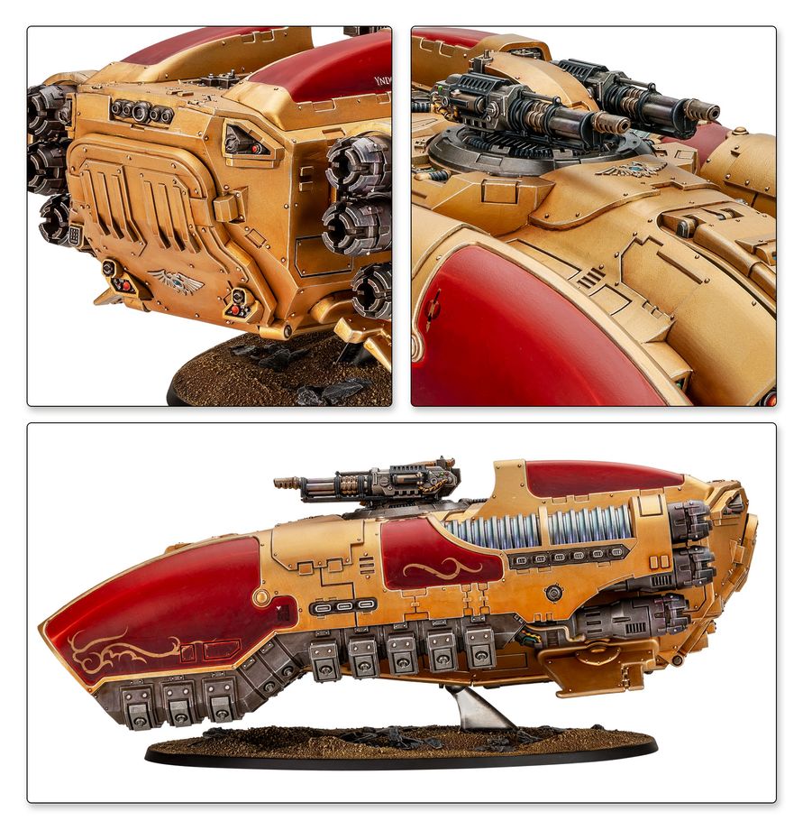 Games Workshop Horus Heresy: Legio Custodes: Coronus Grav-carrier (obrázek 3)