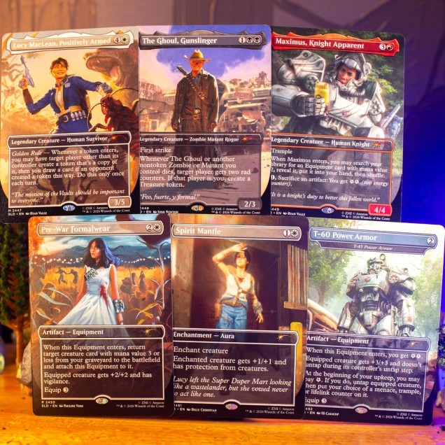 Wizards of the Coast Magic: The Gathering Secret Lair x Fallout: Beyond Vault 33