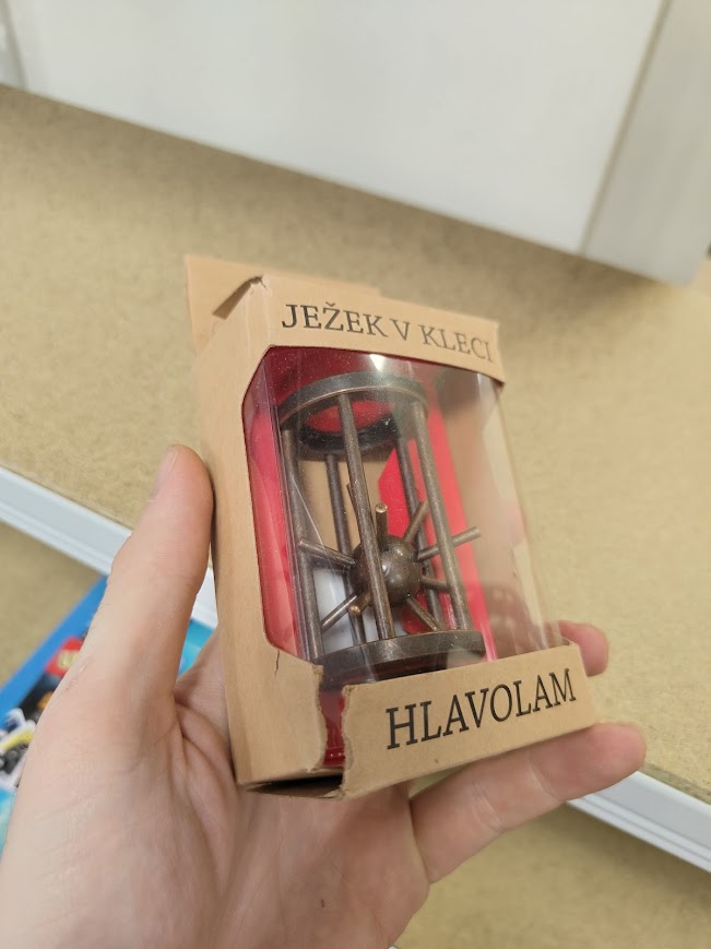 Teddies Poškozeno - Ježek v kleci