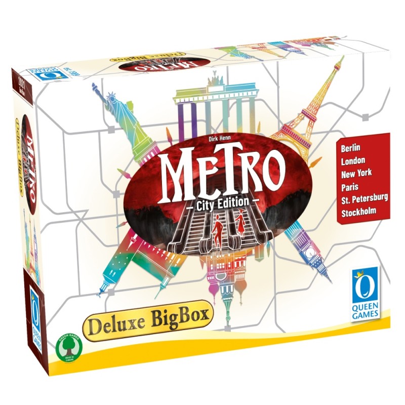 Queen games Metro City Edition Deluxe Big Box - FR/EN/DE