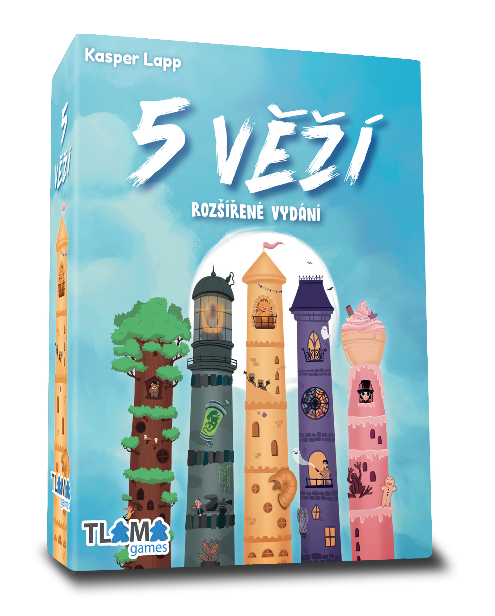 TLAMA games (Rozbaleno) -20% 5 věží - rozšířené vydání