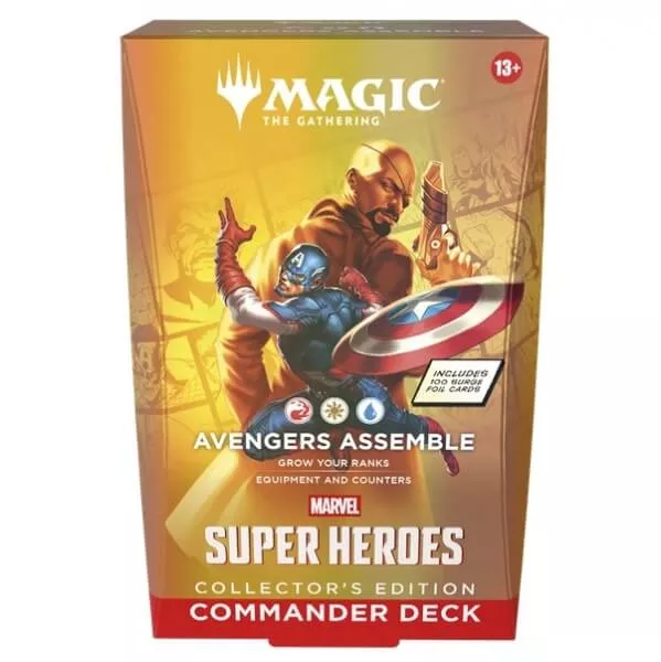 Wizards of the Coast Magic The Gathering - Marvel Super Heroes Commander Deck Collector's Edition Commander deck: Avengers Assemble