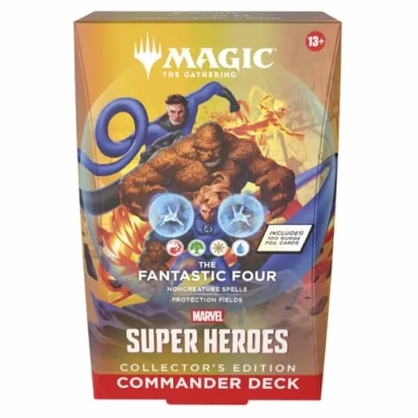 Wizards of the Coast Magic The Gathering - Marvel Super Heroes Commander Deck Collector's Edition Commander deck: The Fantastic Four