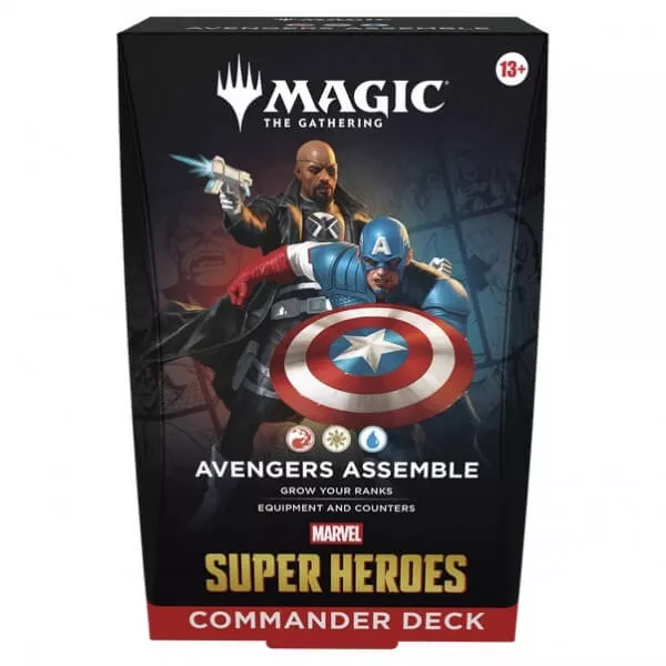 Wizards of the Coast Magic The Gathering - Marvel Super Heroes Commander Deck Commander deck: Avengers Assemble