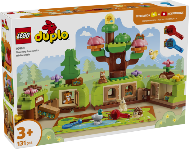 LEGO LEGO® DUPLO® Town Les plný objevů a divokých zvířátek 10480