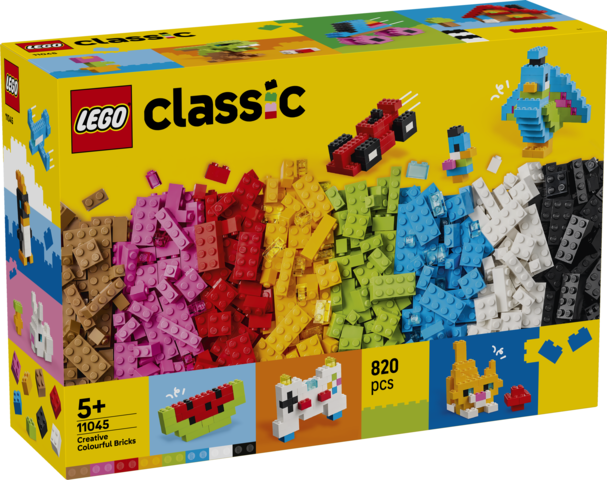 LEGO LEGO® Classic Pestrobarevné kreativní kostky 11045