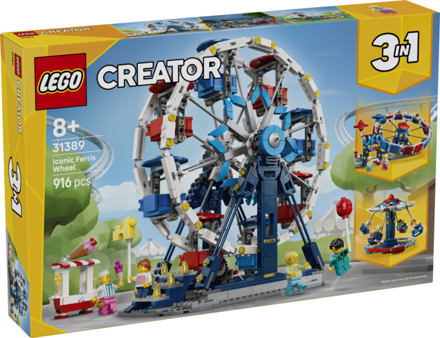 LEGO LEGO® Creator 3 v 1 Kultovní ruské kolo 31389