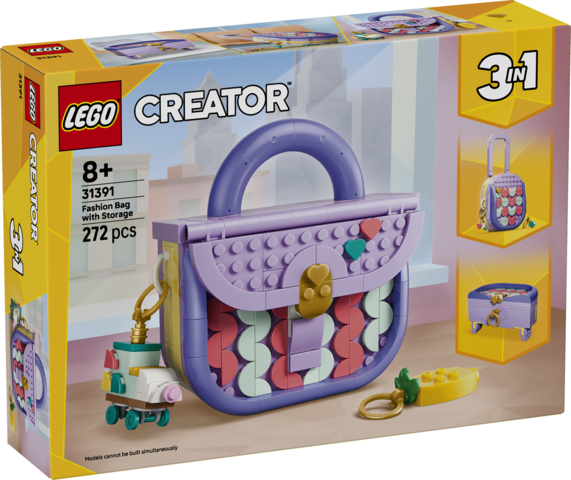 LEGO LEGO® Creator 3 v 1 Módní kabelka s úložným prostorem 31391